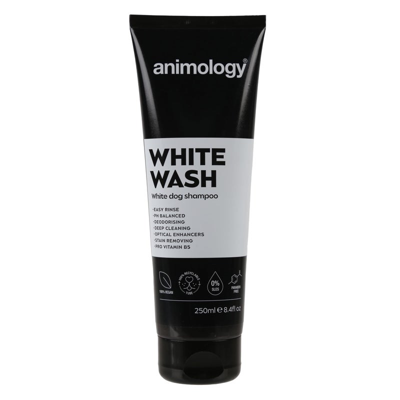 Animology Dog White Wash Shampoo 250ml - Image 1